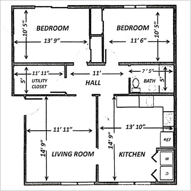 Carole Jean Estates Floor Plan